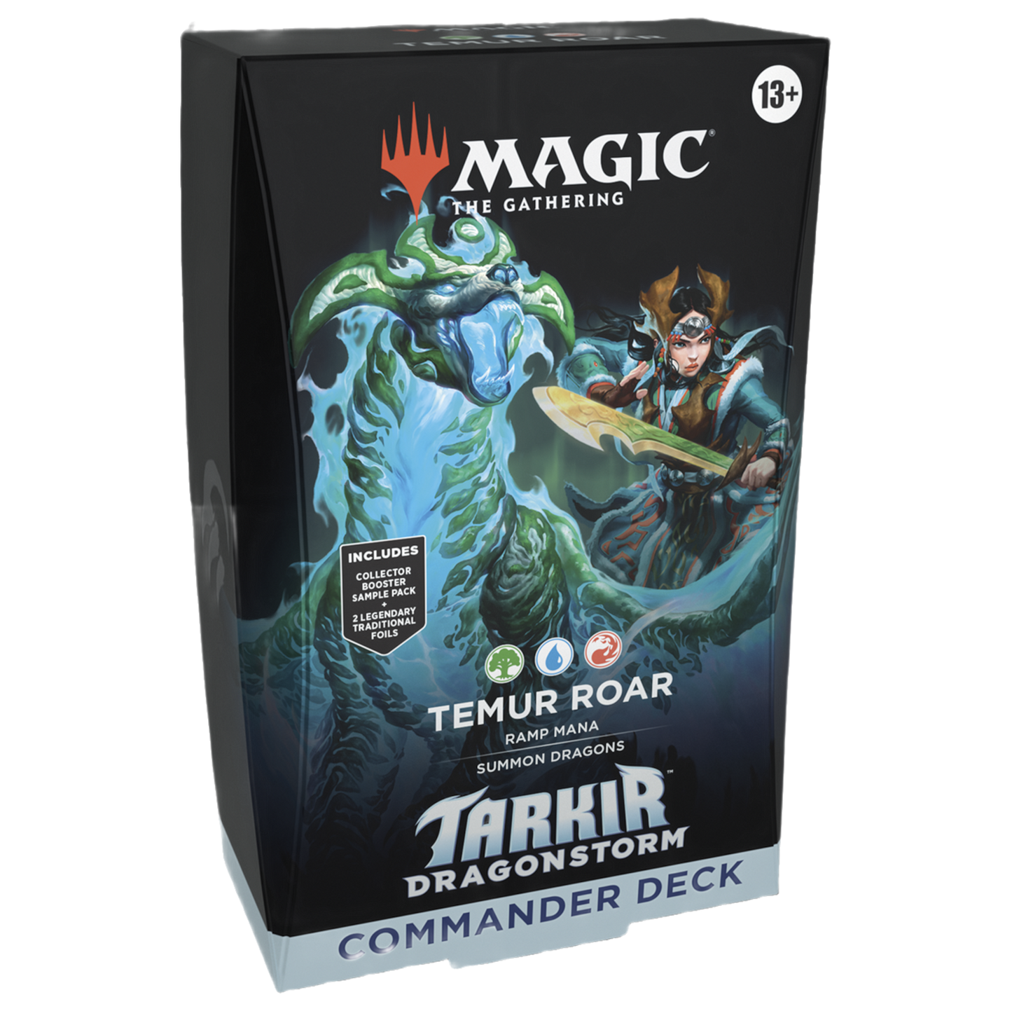 Tarkir Dragonstorm Temur Roar Commander Deck
