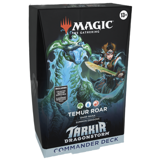Tarkir Dragonstorm Temur Roar Commander Deck