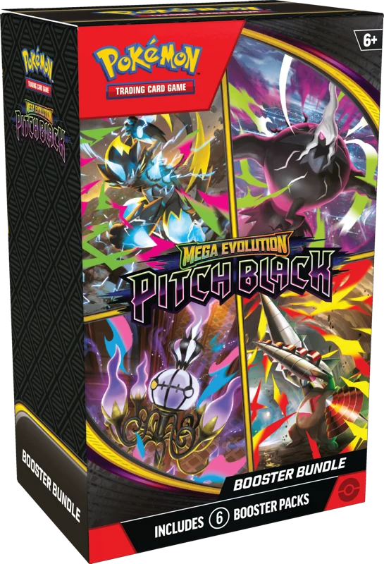 Pokémon: Pitch Black Booster Bundle (Release Date: 17th July 2026)